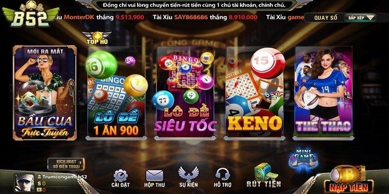 Game bài đổi thưởng uy tín